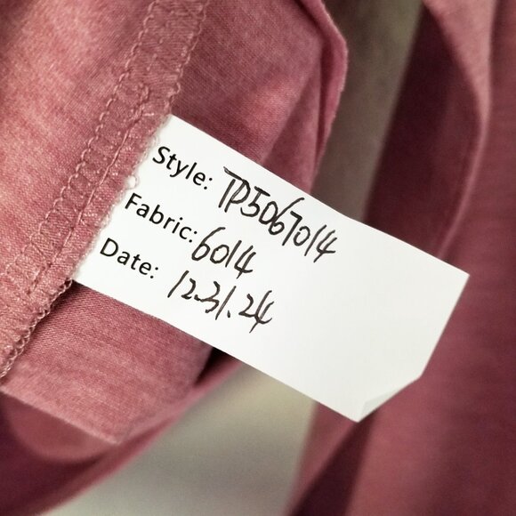 NEW Thrive Societe Long Sleeve Modal Jersey Pullover Top Rose Pink Size S $72 - Picture 13 of 14